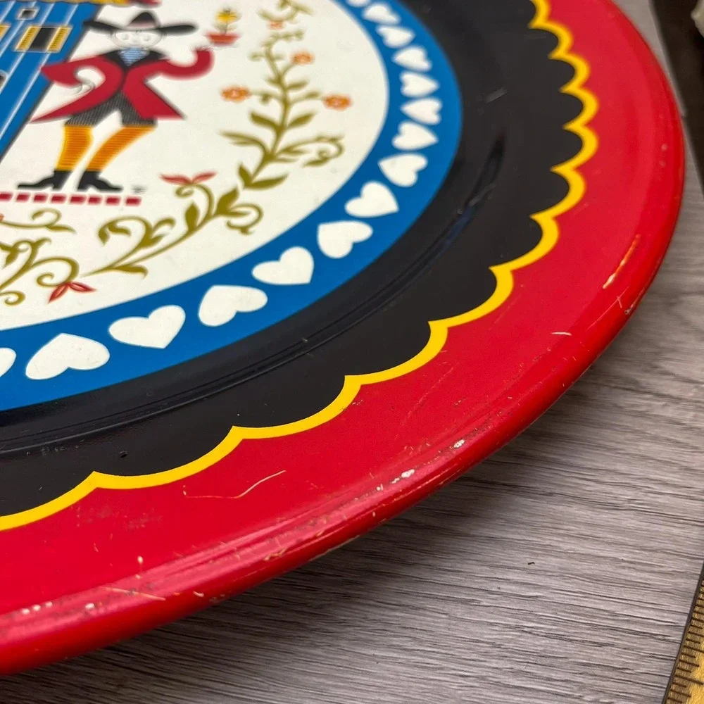 Vintage Dutch Metal Tray